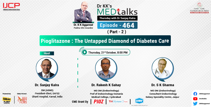 Pioglitazone : The Untapped Diamond of Diabetes Care